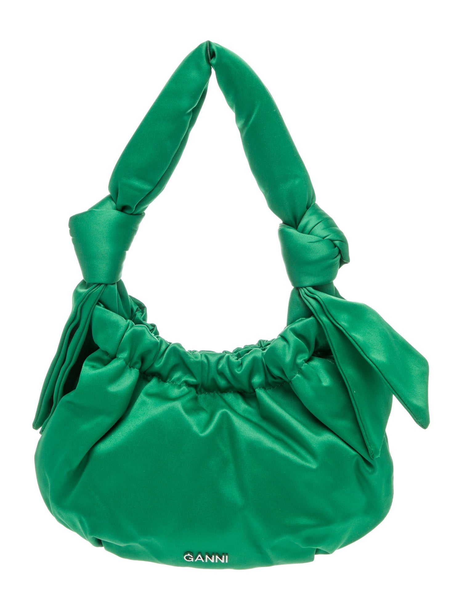Ganni Satin Shoulder Bag w/ Tags
