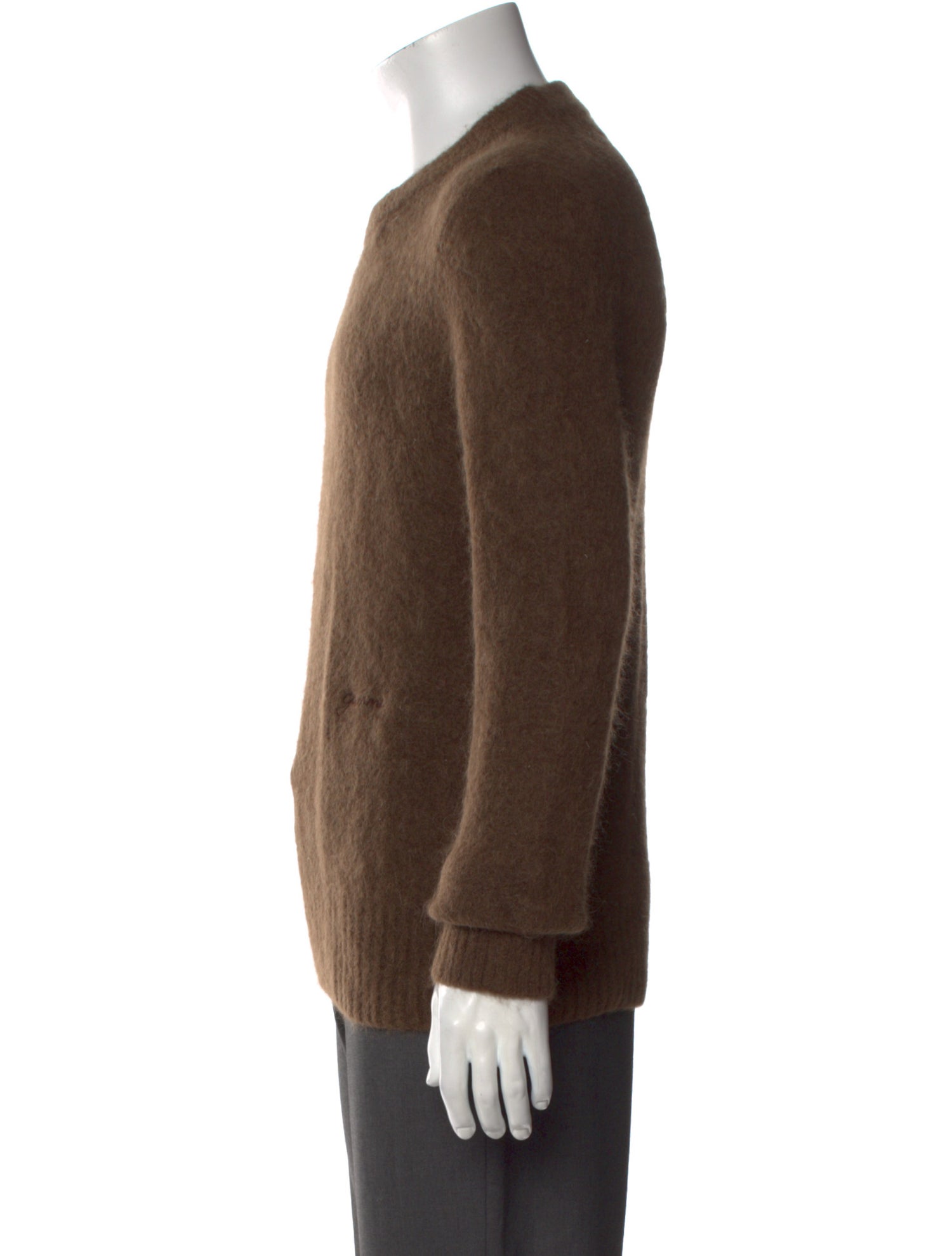 Ganni Crew Neck Long Sleeve Pullover