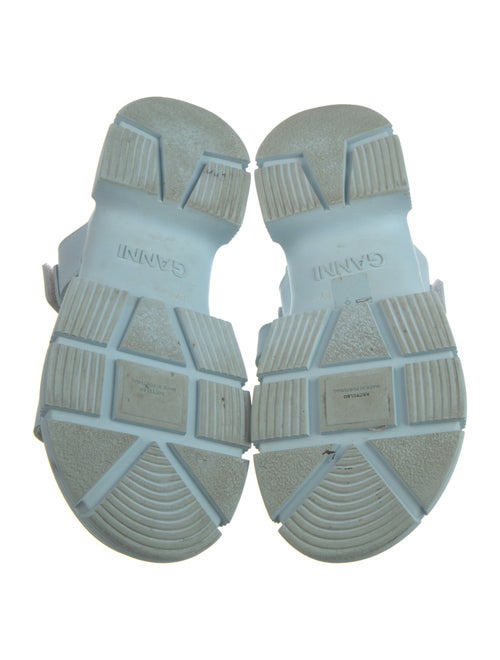 Ganni Rubber Slingback Sandals