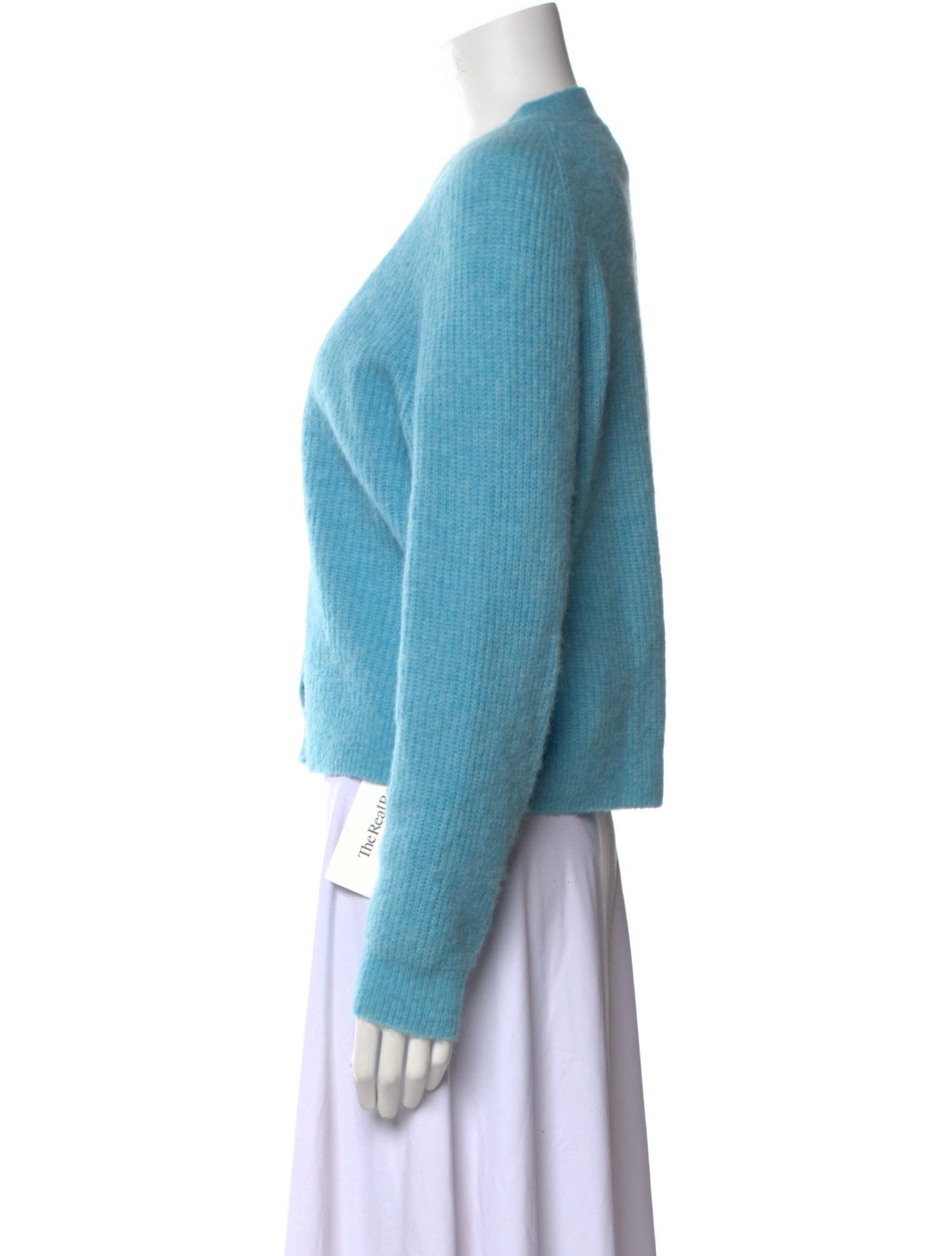 Ganni Alpaca V-Neck Sweater