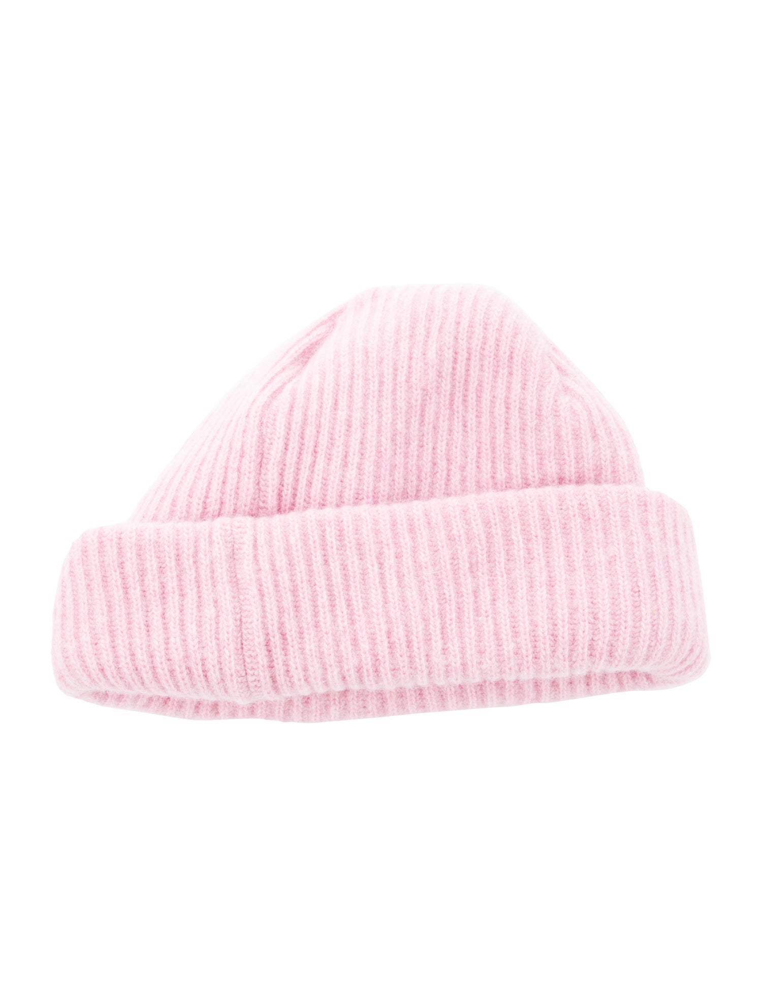 Ganni Knit Logo Beanie