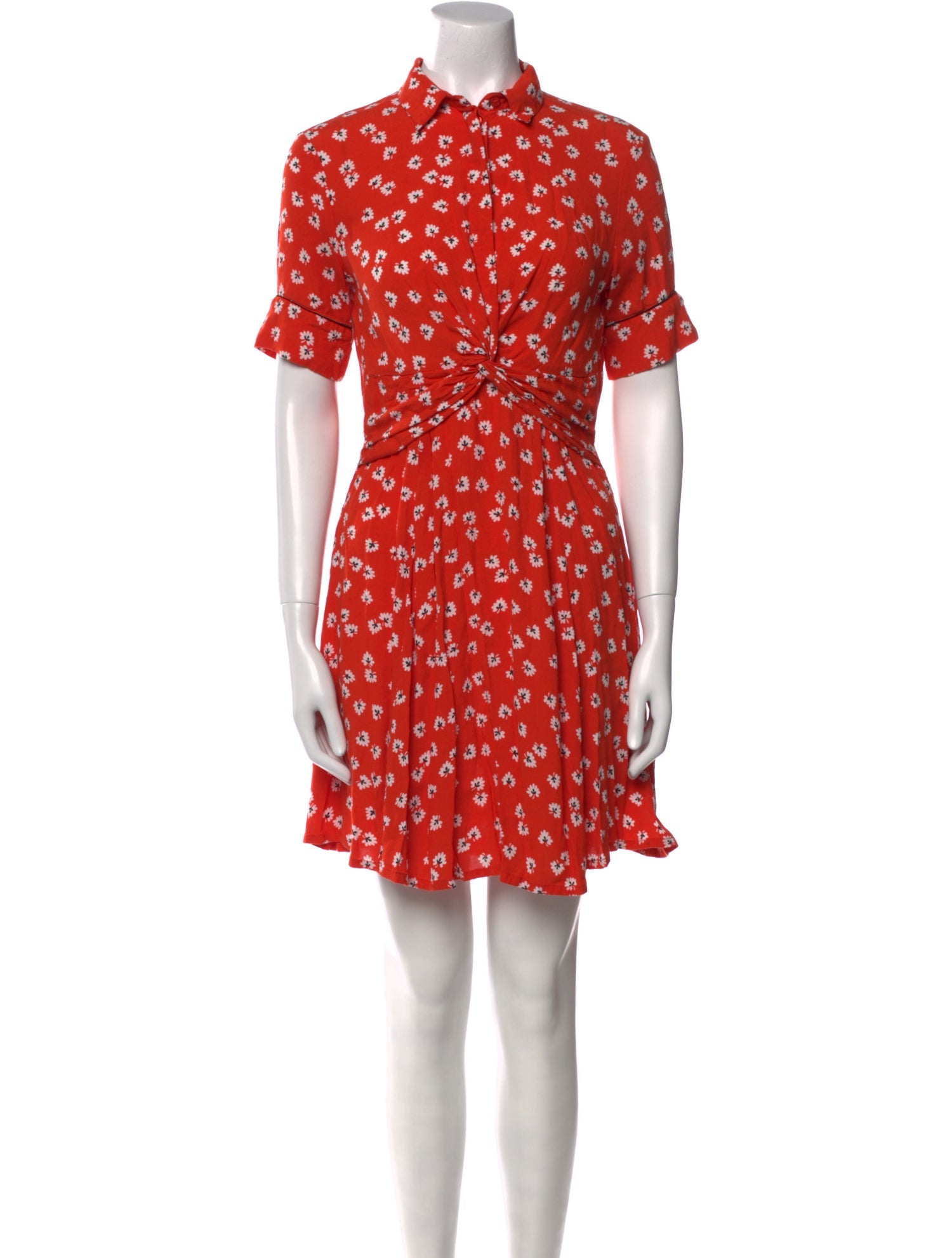 Ganni Printed Mini Dress