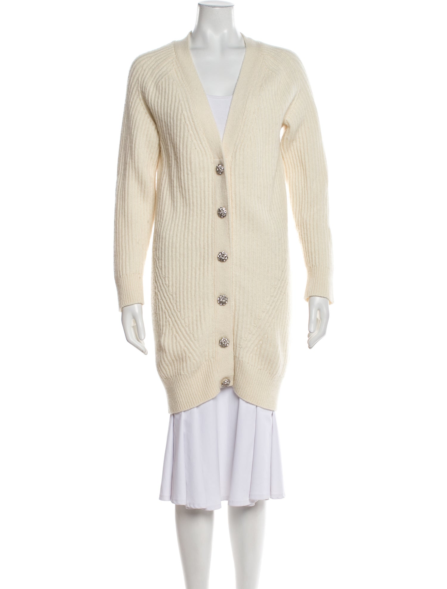 Ganni Wool V-Neck Sweater