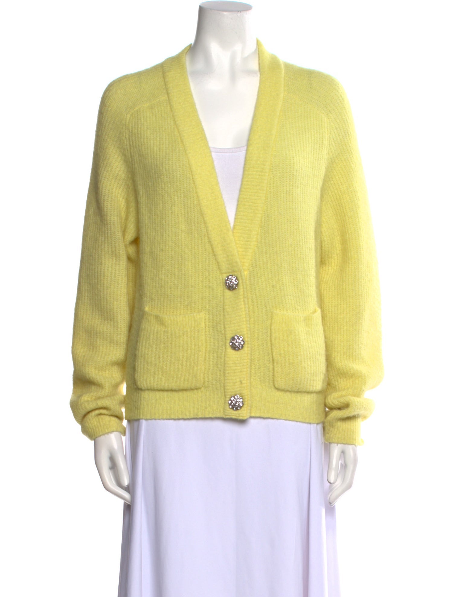 Ganni V-Neck Sweater