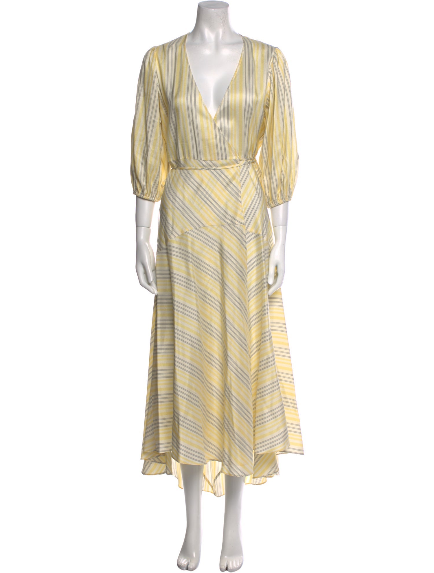 Ganni Silk Midi Length Dress