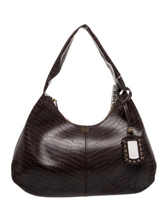 Ganni Leather Hobo