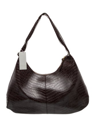 Ganni Leather Hobo