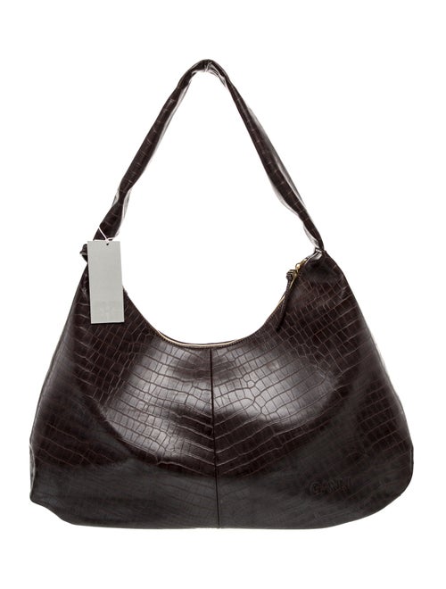 Ganni Leather Hobo