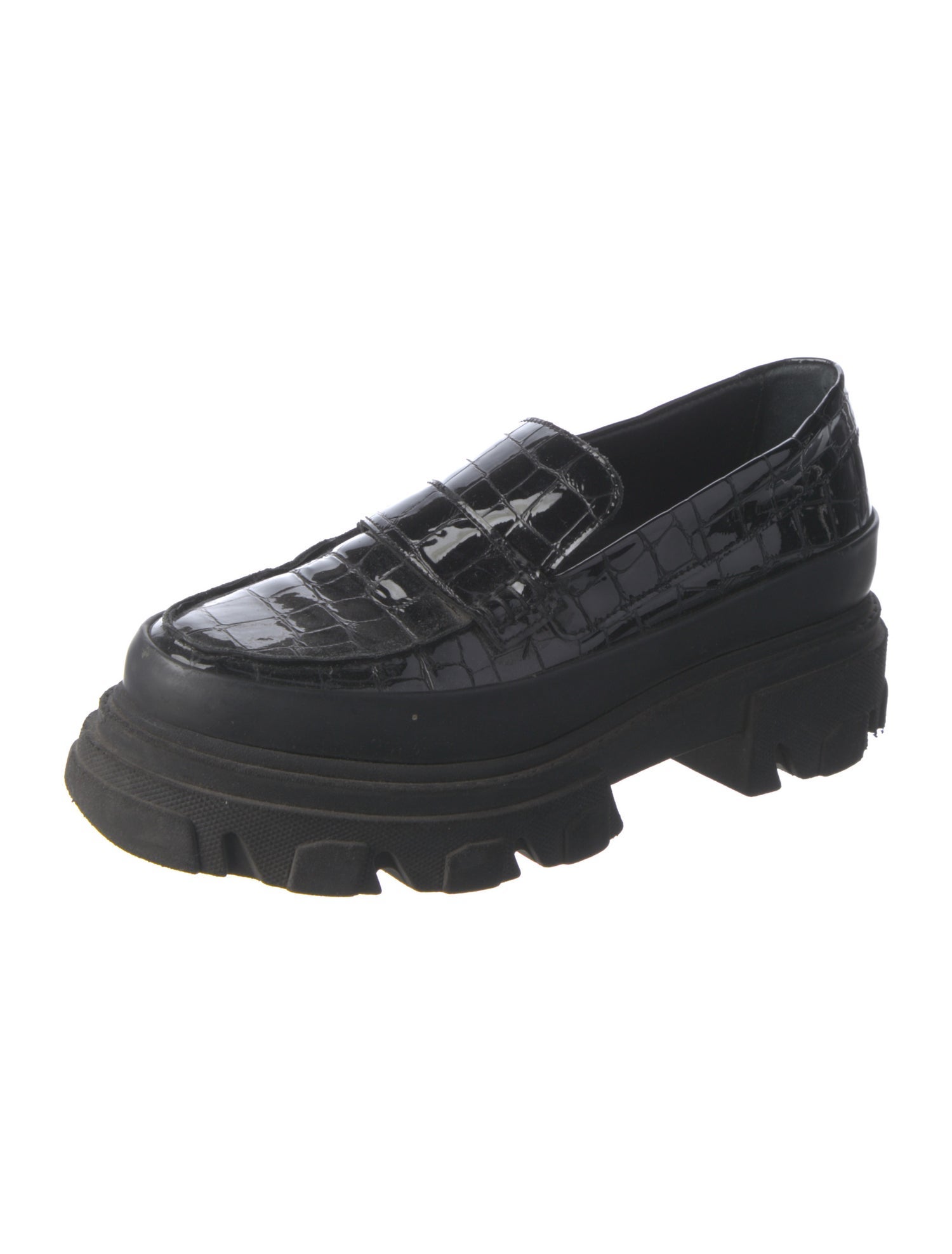 Ganni Patent Leather Loafers