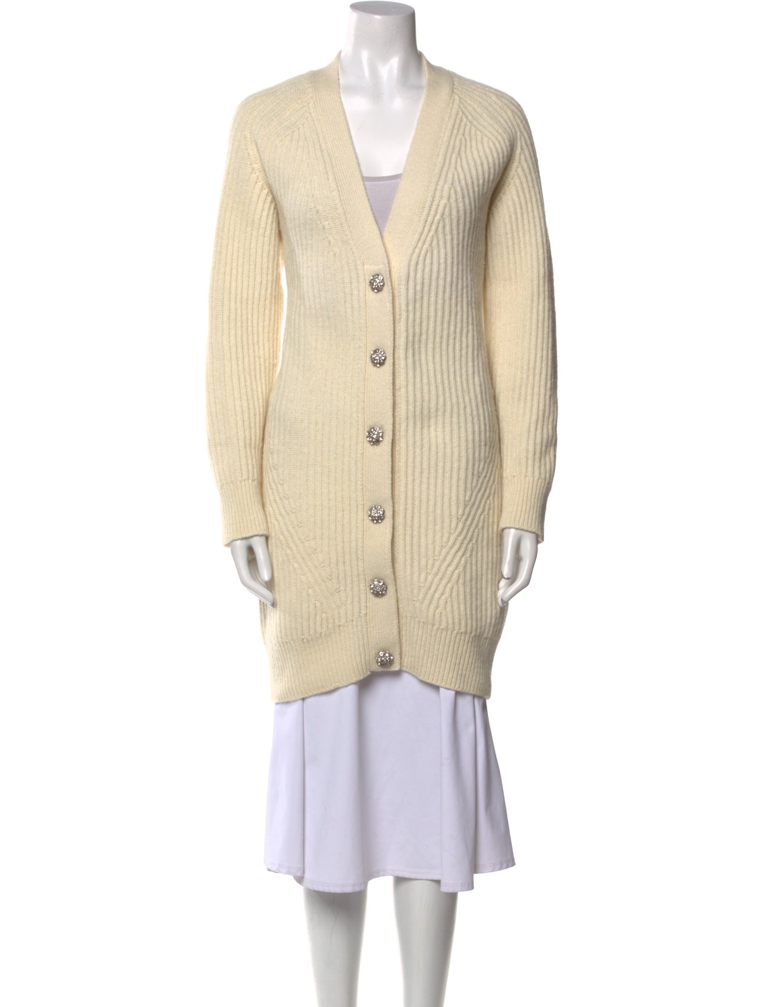 Ganni Wool V-Neck Sweater