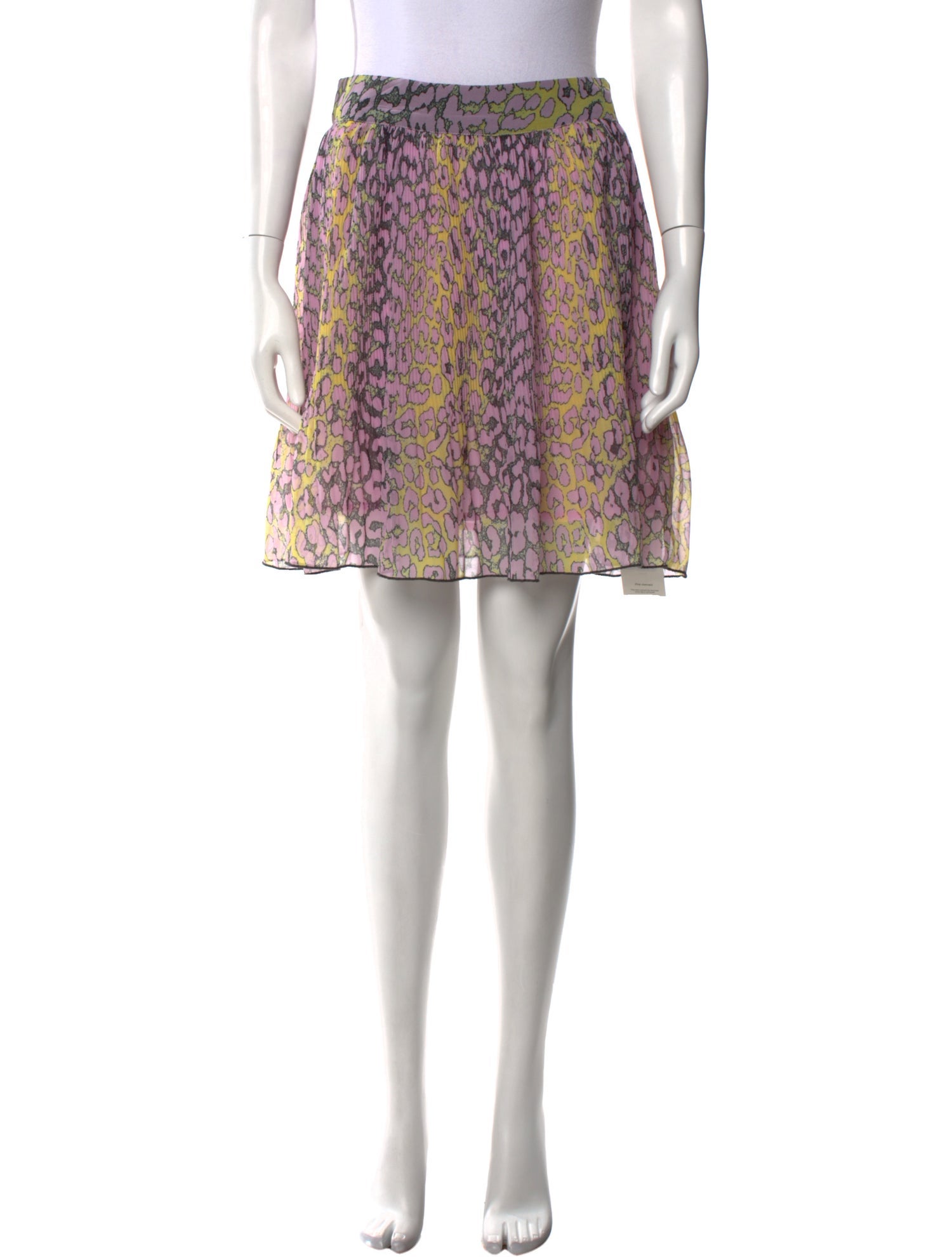 Ganni Floral Print Knee-Length Skirt