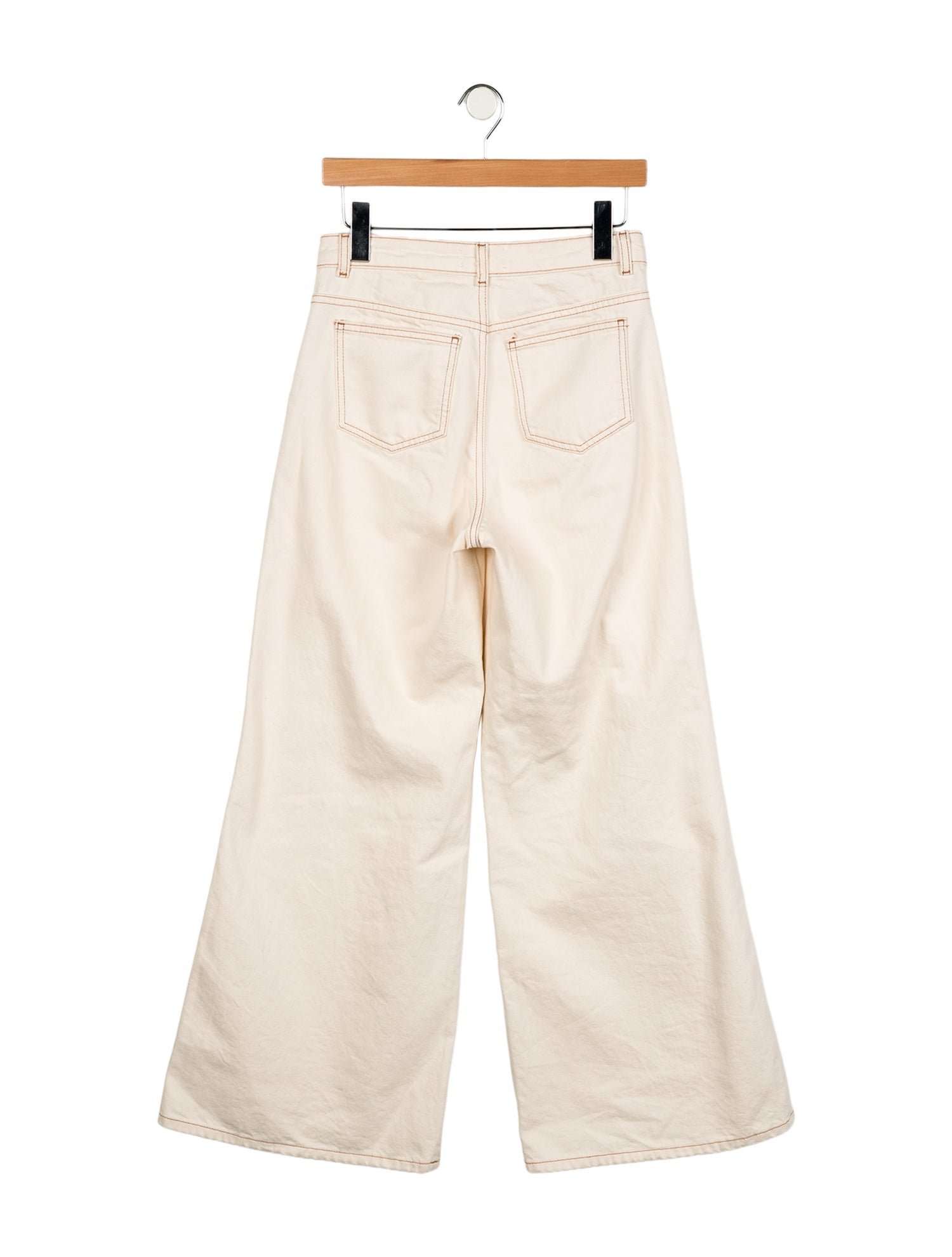 Ganni High-Rise Wide Leg Jeans