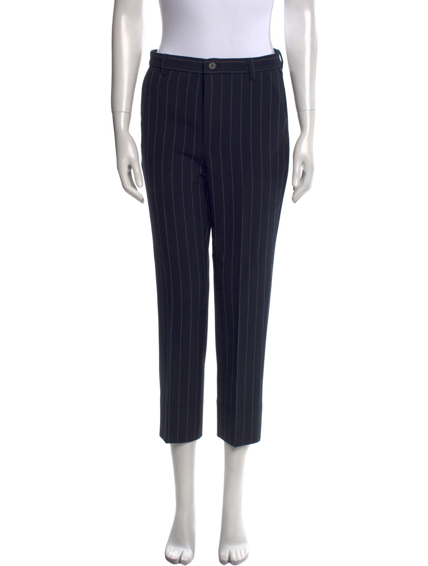 Ganni Striped Straight Leg Pants