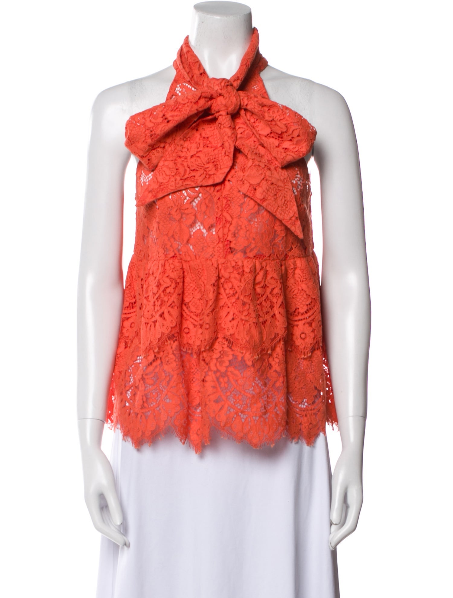 Ganni Halterneck Sleeveless Blouse