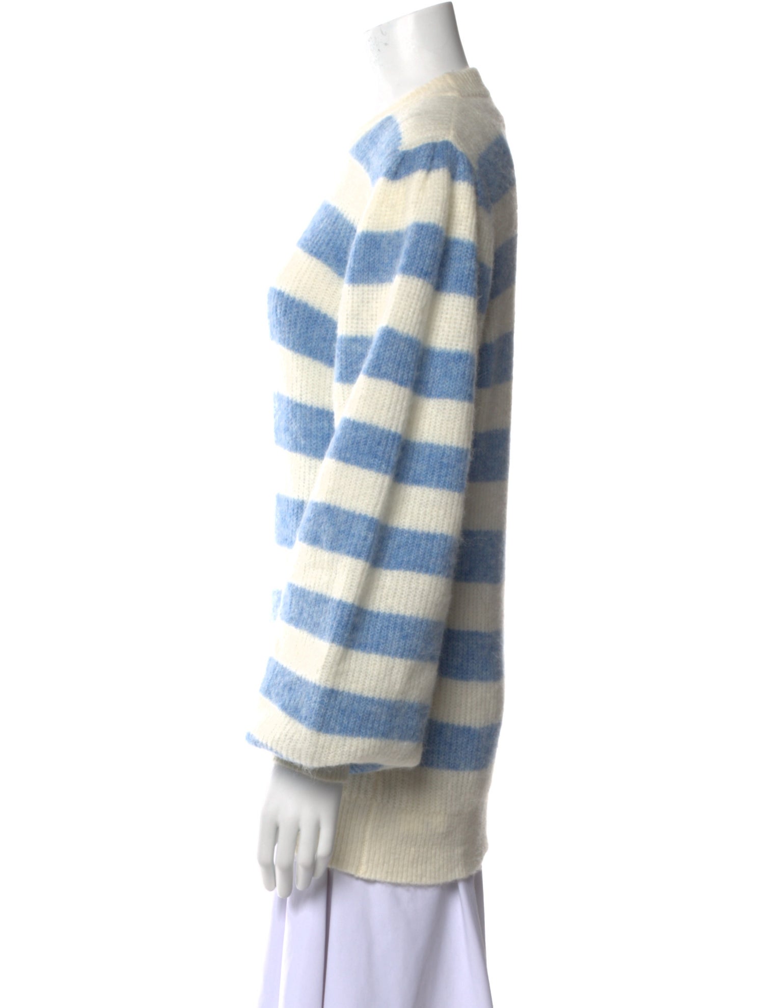 Ganni Alpaca Striped Sweater