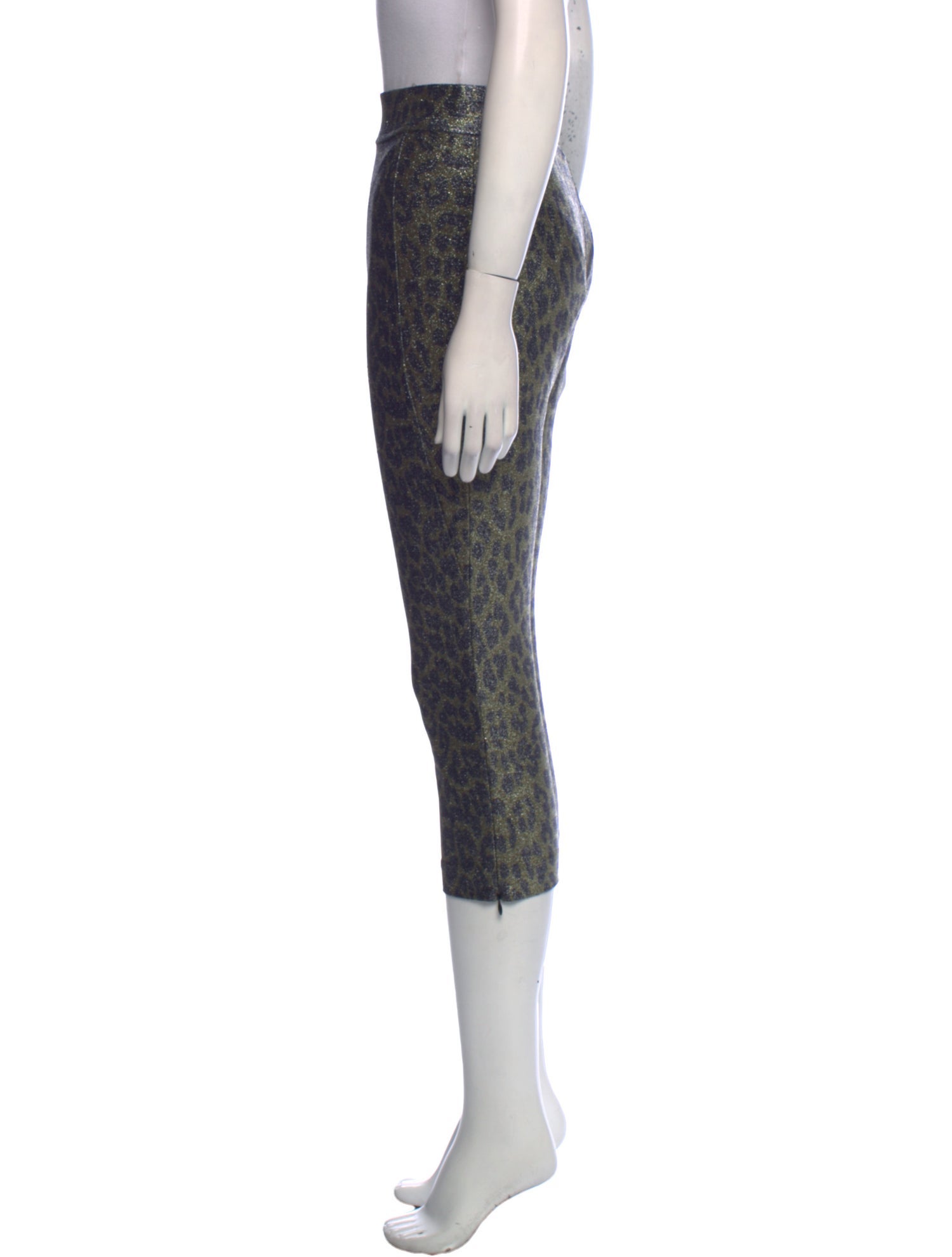 Ganni Printed Straight Leg Pants