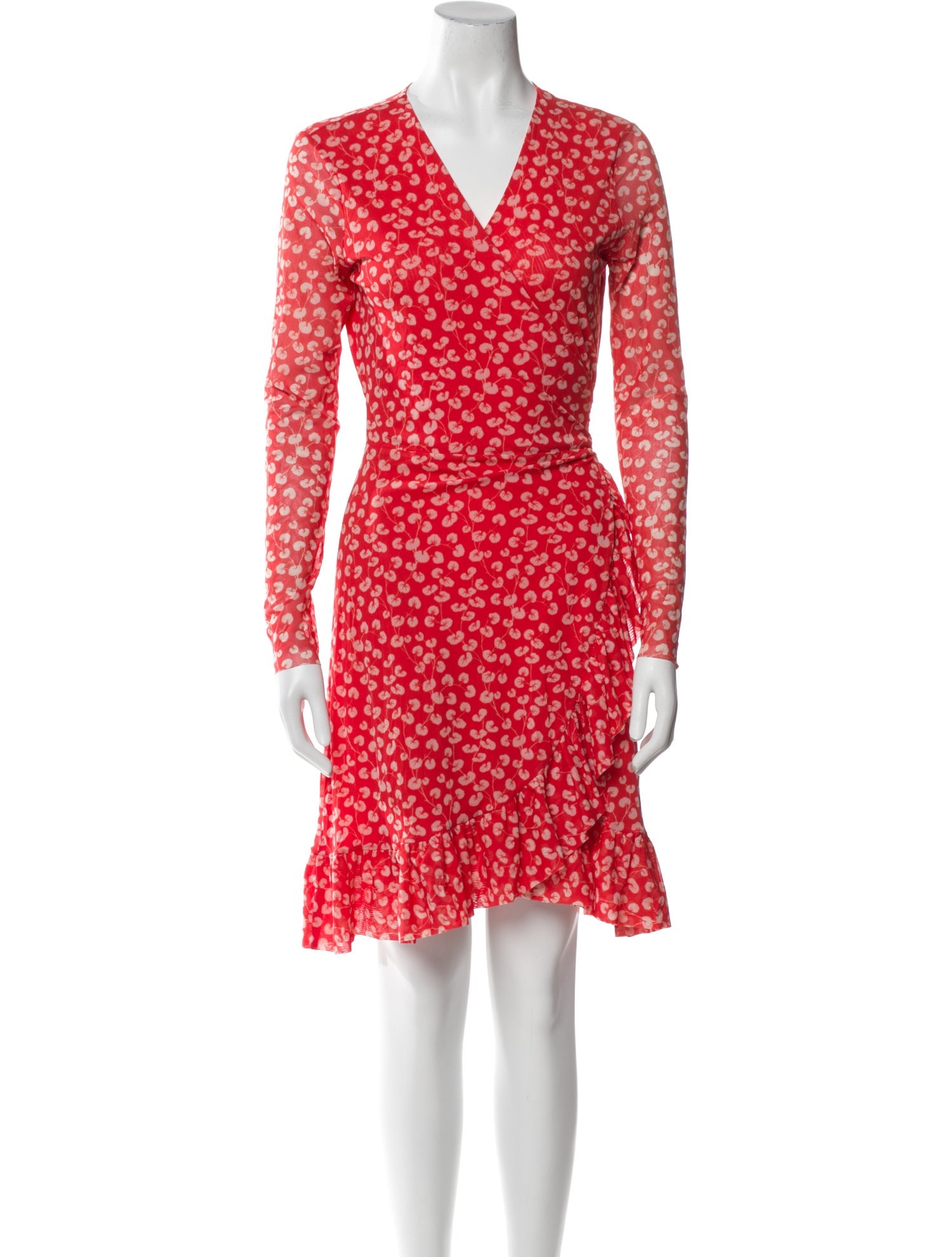 Ganni Floral Print Mini Dress