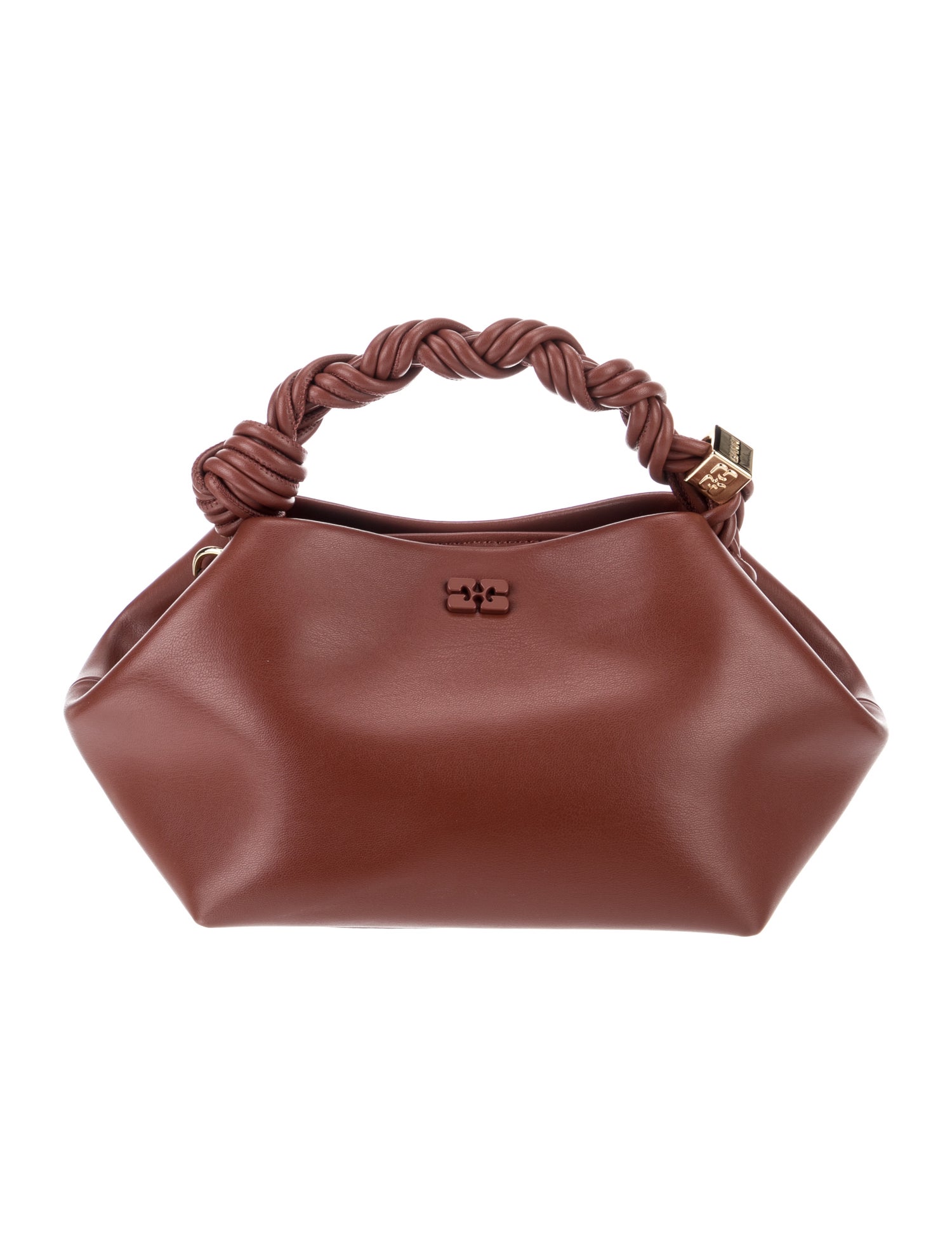 Ganni Leather Top Handle Bag w/ Tags