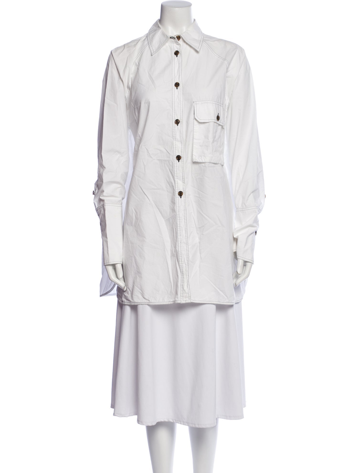 Ganni Long Sleeve Tunic