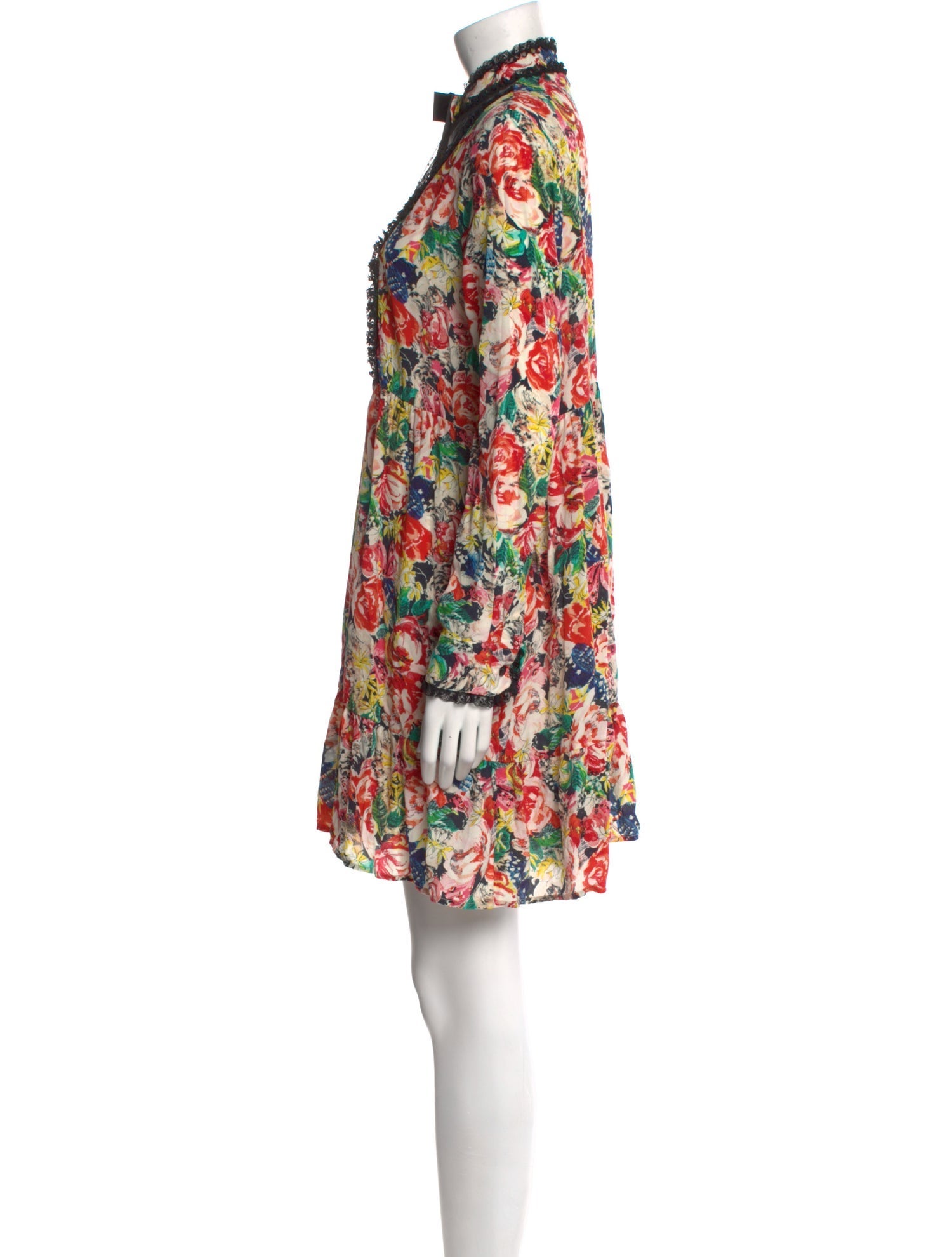 Ganni Silk Mini Dress