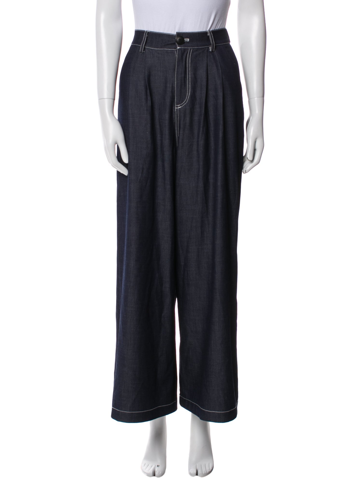 Ganni Wide Leg Pants