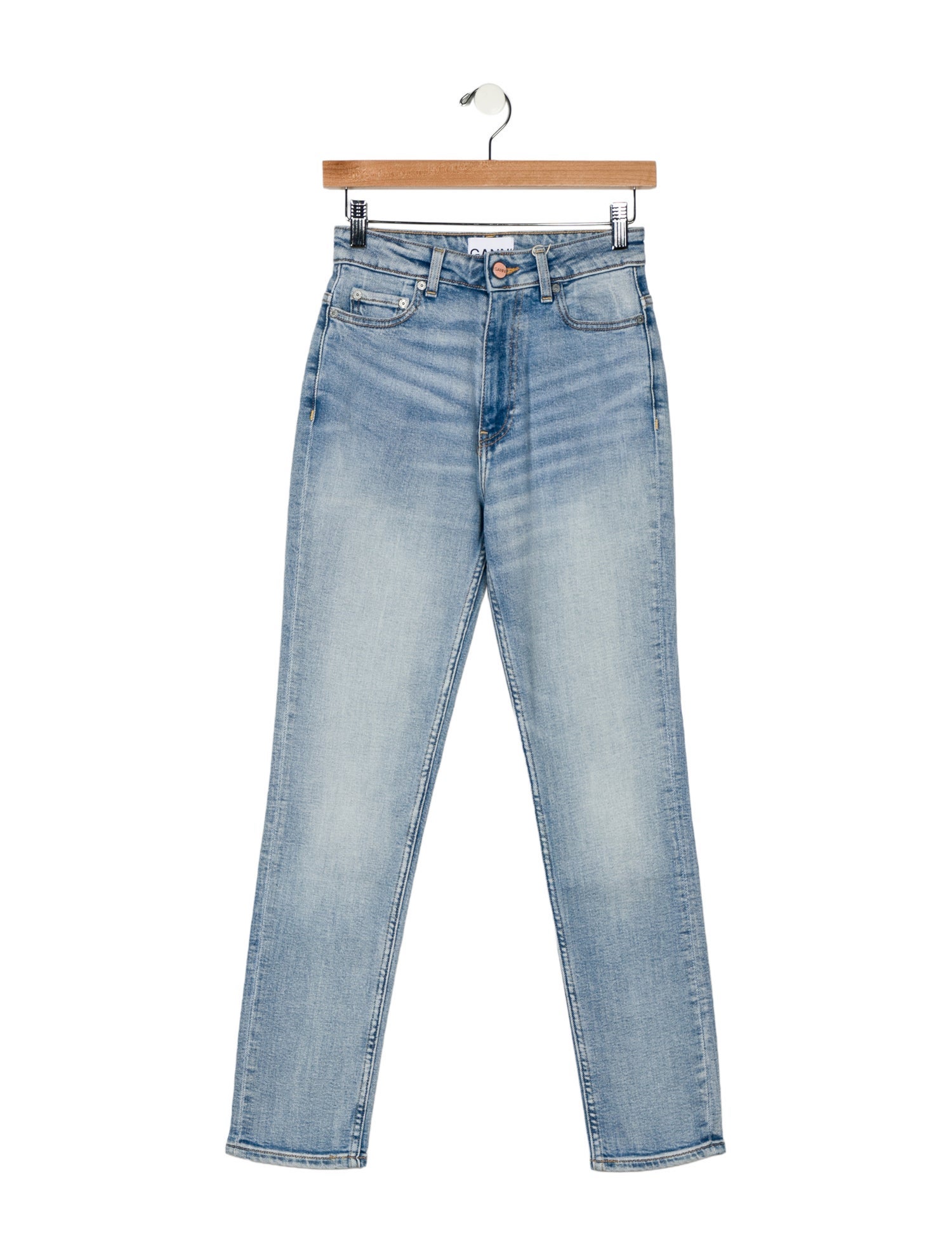 Ganni High-Rise Skinny Leg Jeans w/ Tags