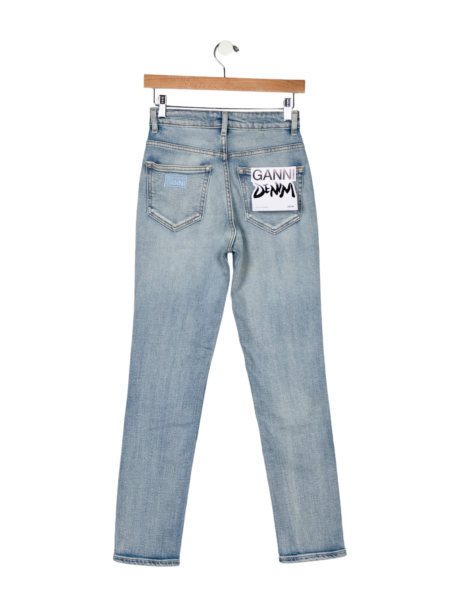 Ganni High-Rise Skinny Leg Jeans w/ Tags