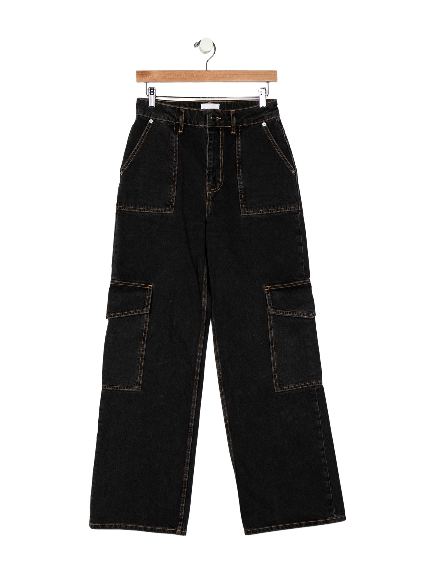 Ganni High-Rise Wide Leg Jeans