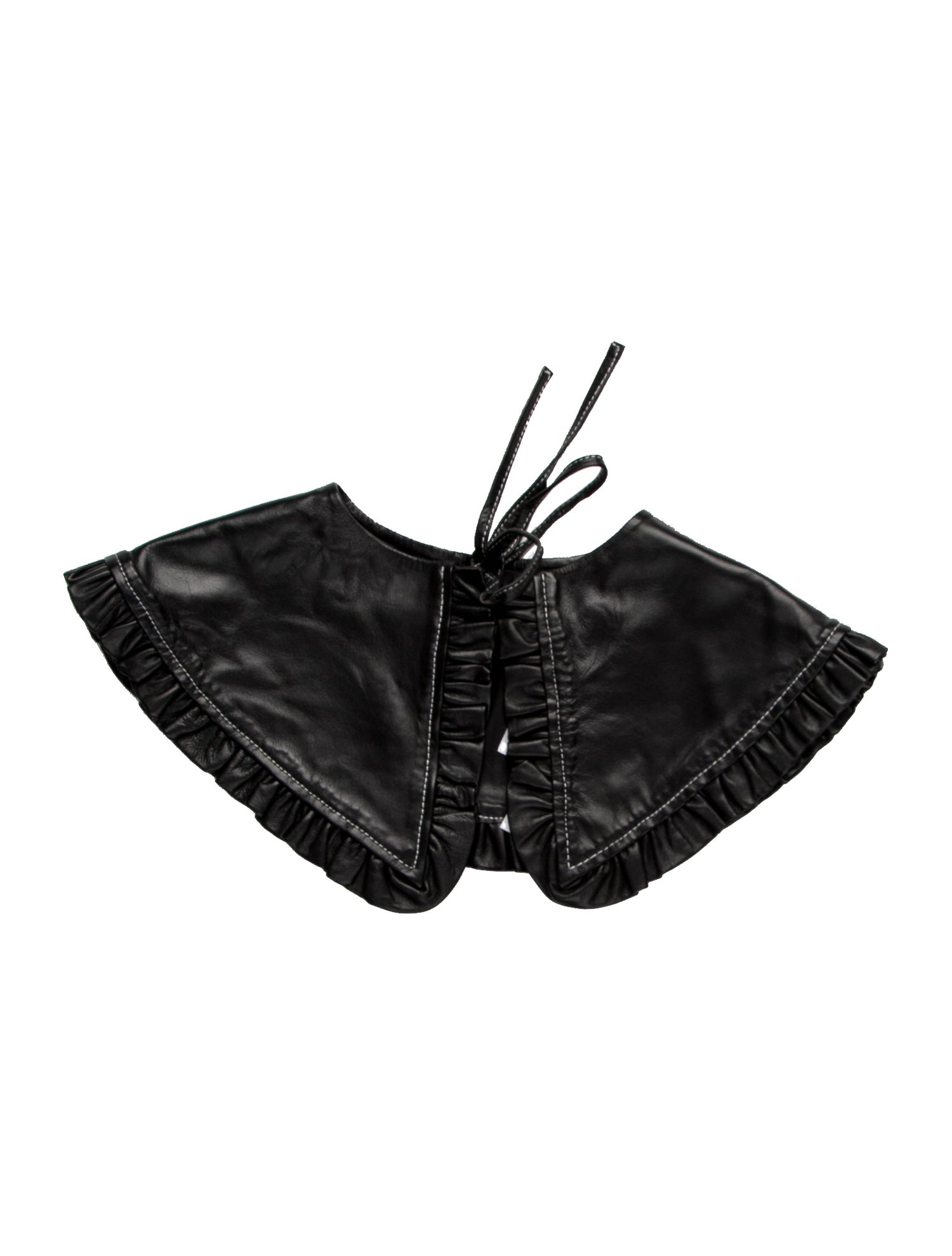 Ganni Leather Shawl w/ Tags