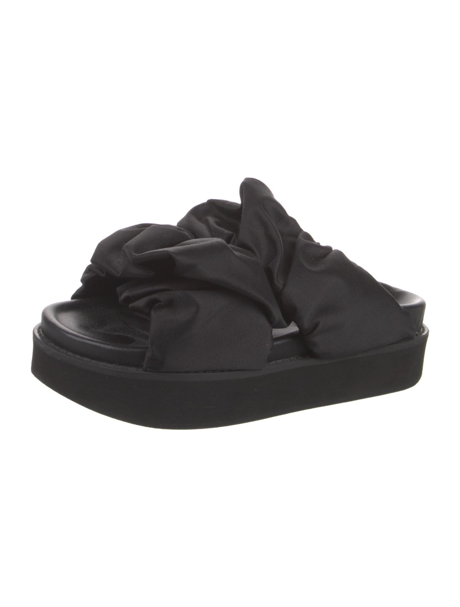 Ganni Satin Slides