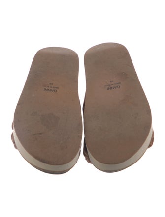 Ganni Satin Slides