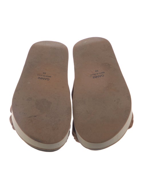Ganni Satin Slides