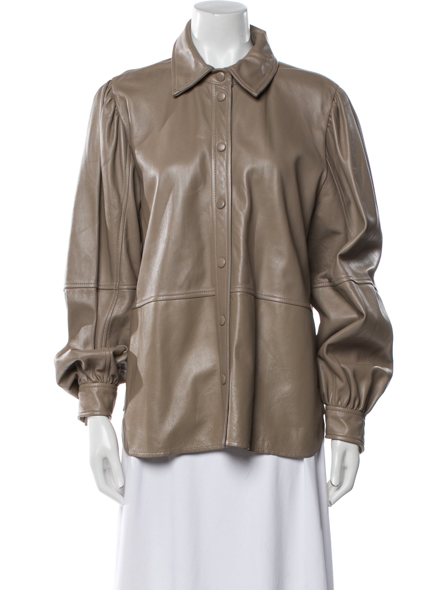 Ganni Leather Jacket