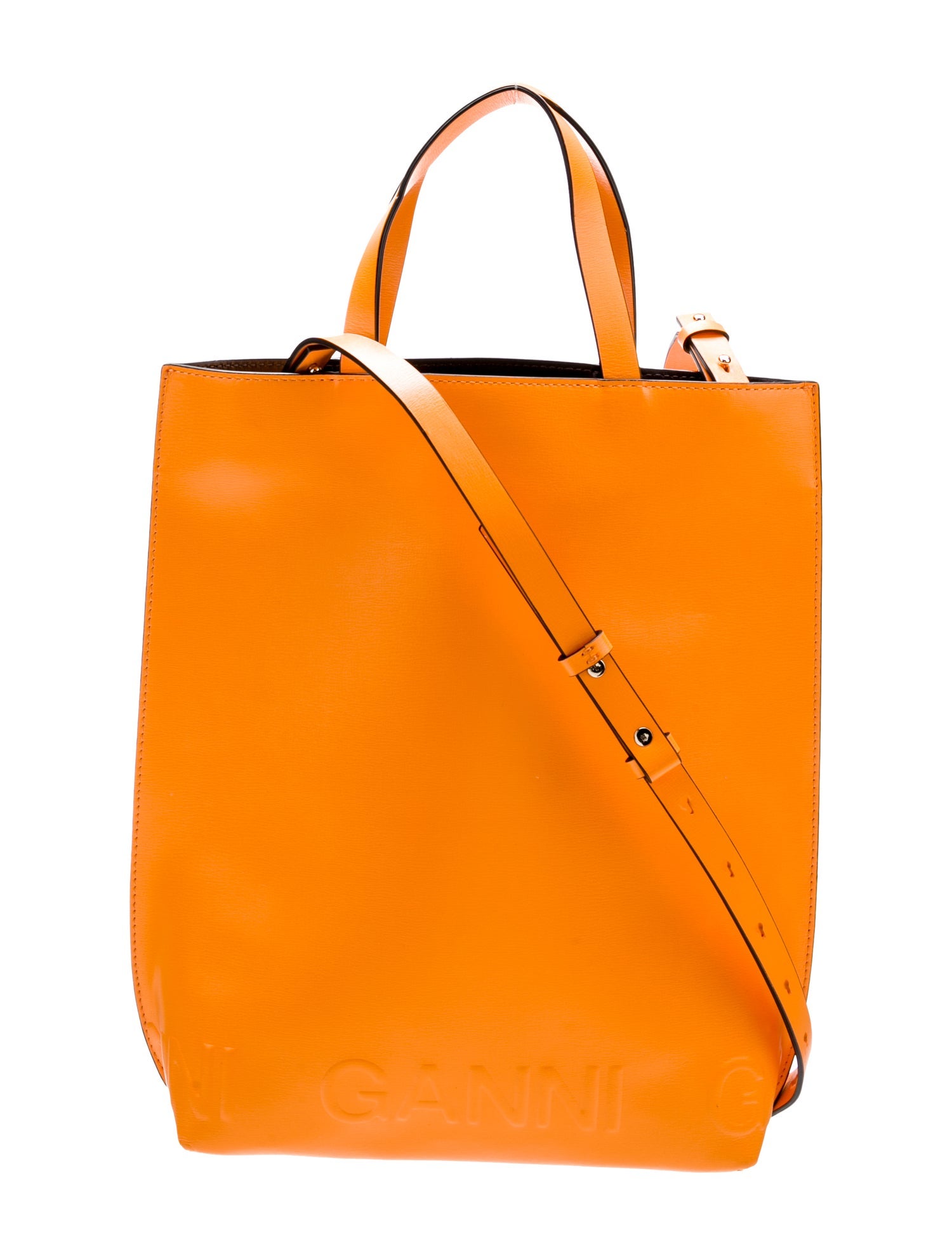 Ganni Leather Shoulder Bag