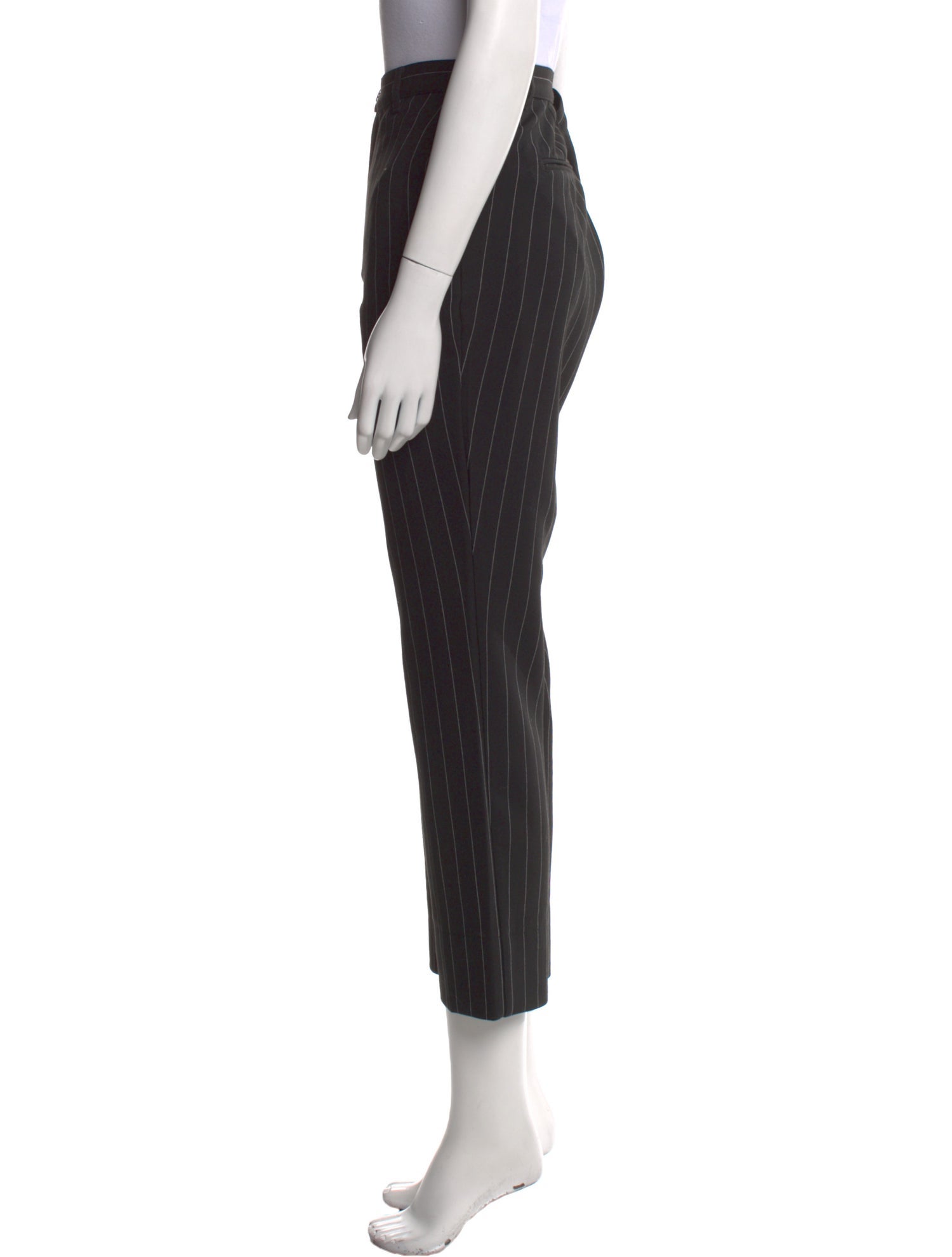Ganni Striped Straight Leg Pants