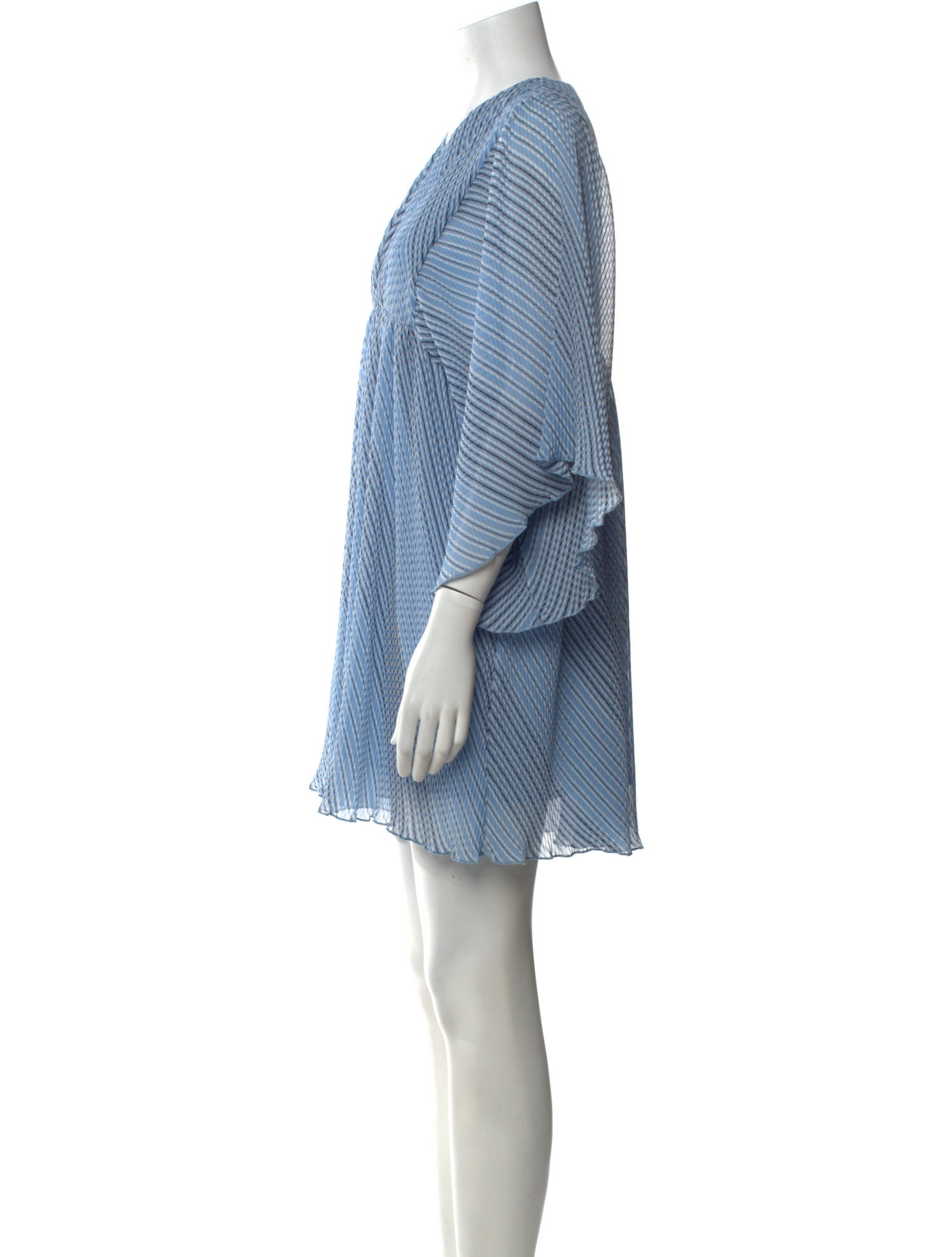 Ganni Striped Mini Dress