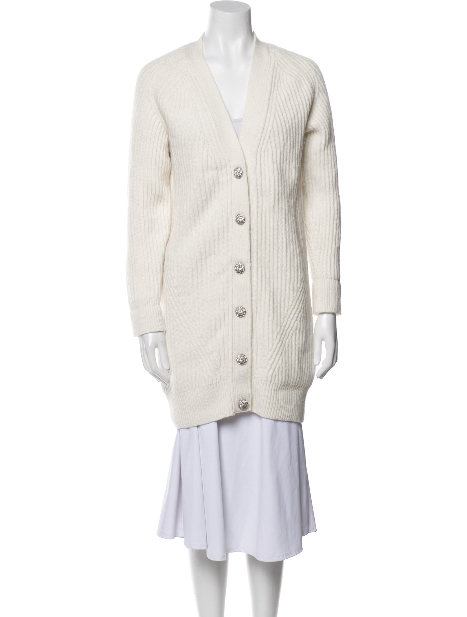 Ganni Wool V-Neck Sweater