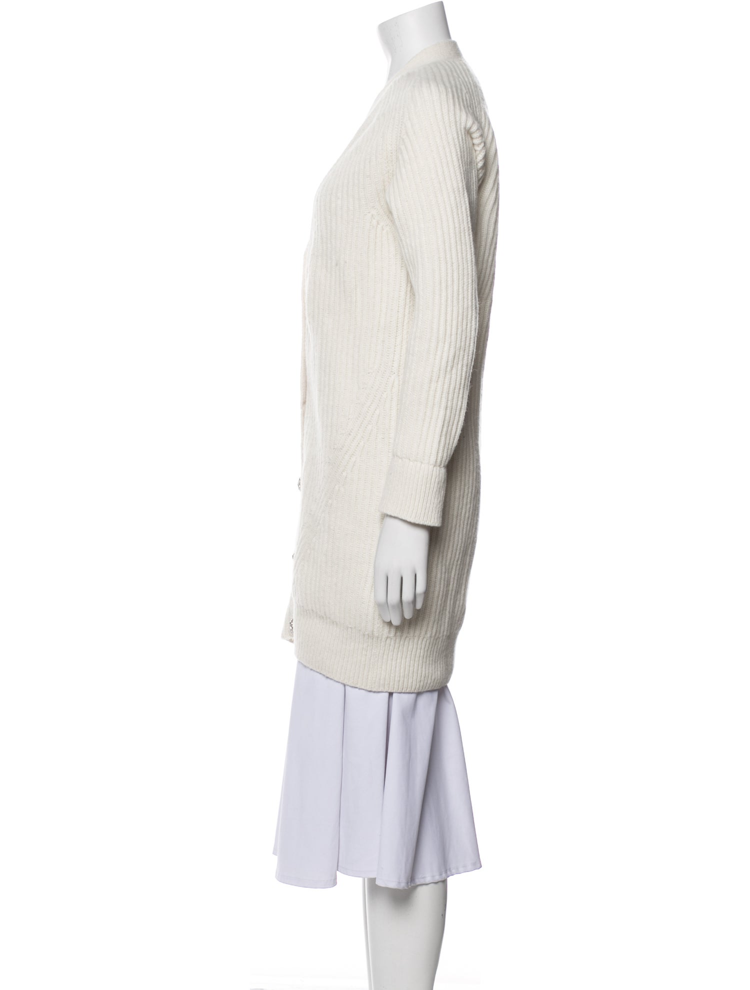 Ganni Wool V-Neck Sweater