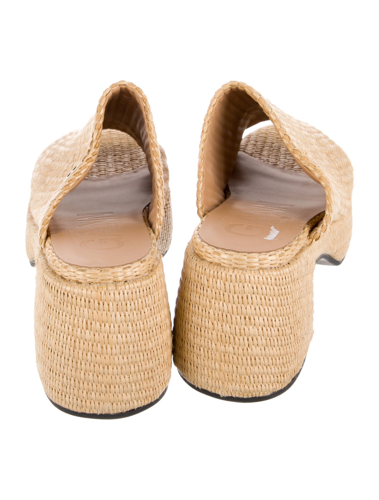 Ganni Raffia Espadrilles