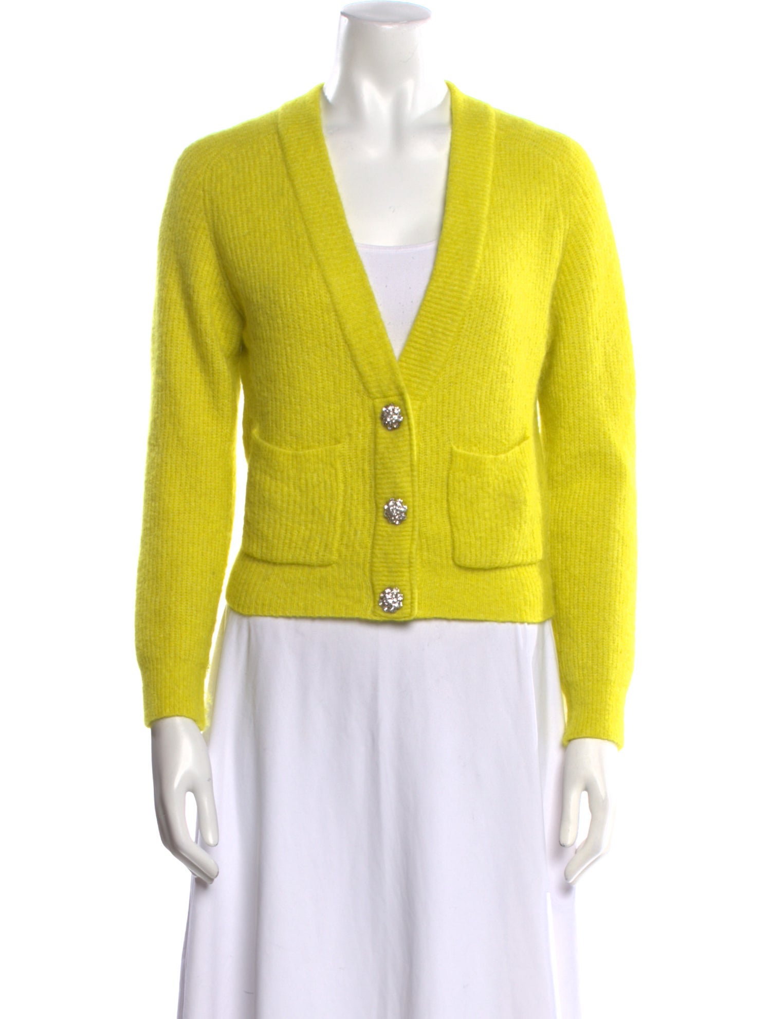 Ganni V-Neck Sweater