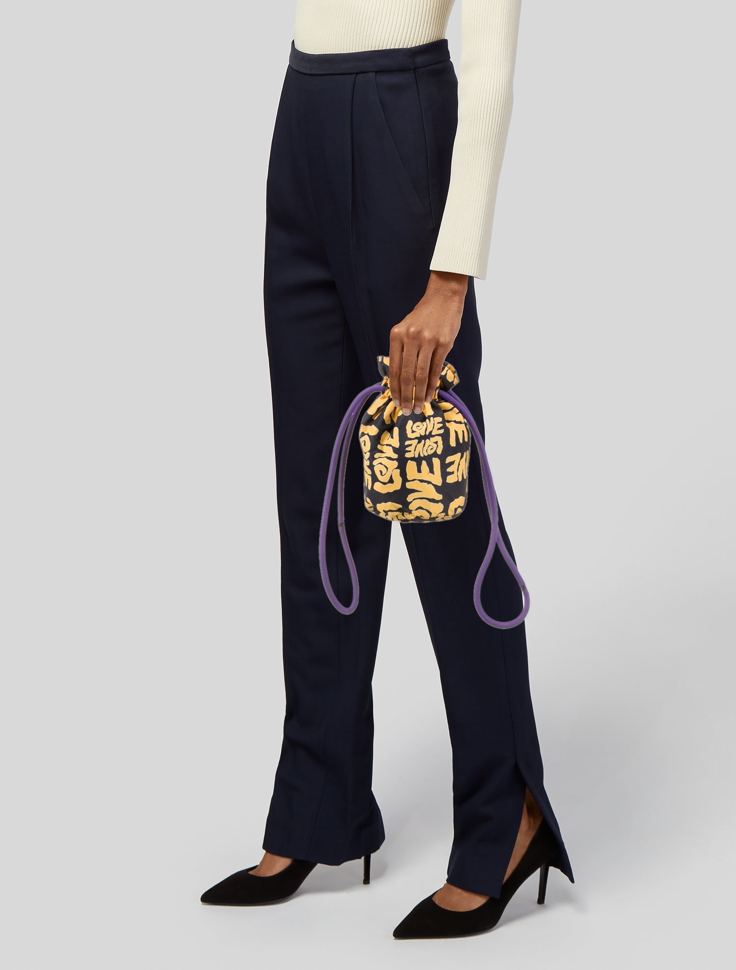 Celine Medium Triomphe Bucket Bag - Brown Bucket Bags