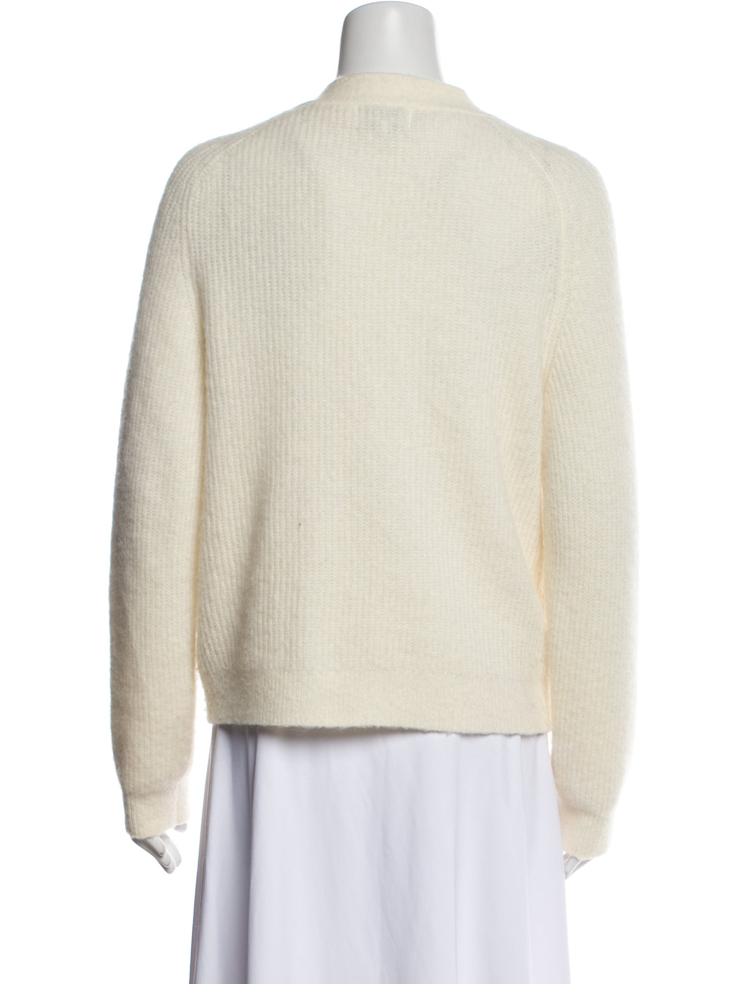 Ganni Alpaca V-Neck Sweater