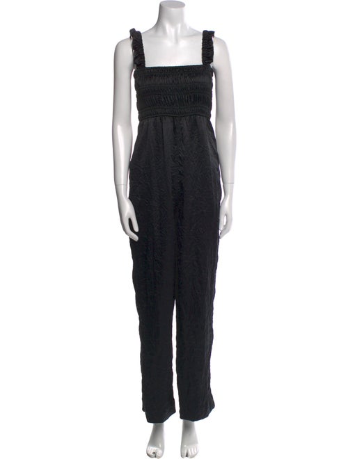 Ganni Square Neckline Jumpsuit