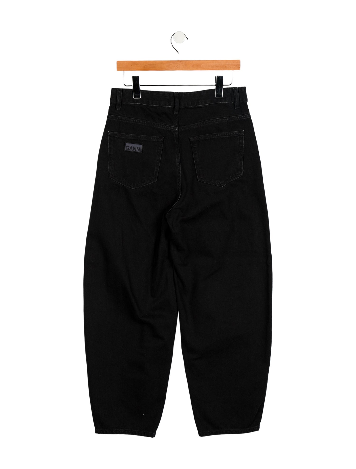 Ganni High-Rise Straight Leg Jeans w/ Tags