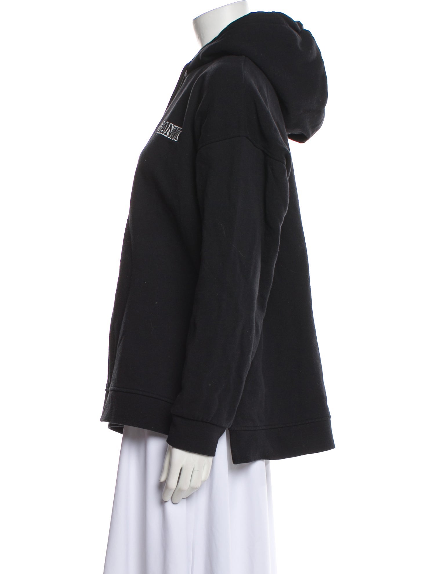 Ganni Graphic Print Crew Neck Sweatshirt