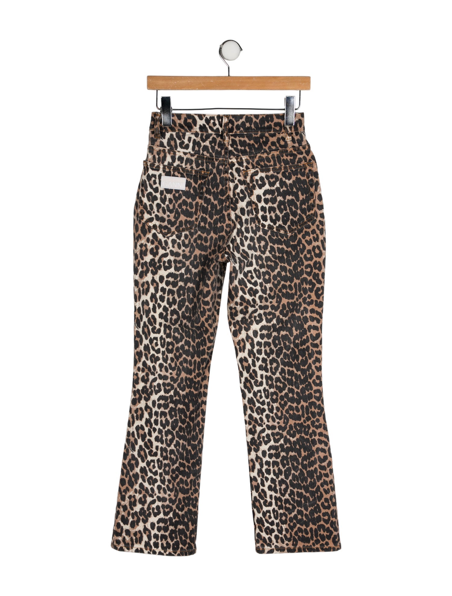 Ganni High-Rise Wide Leg Jeans