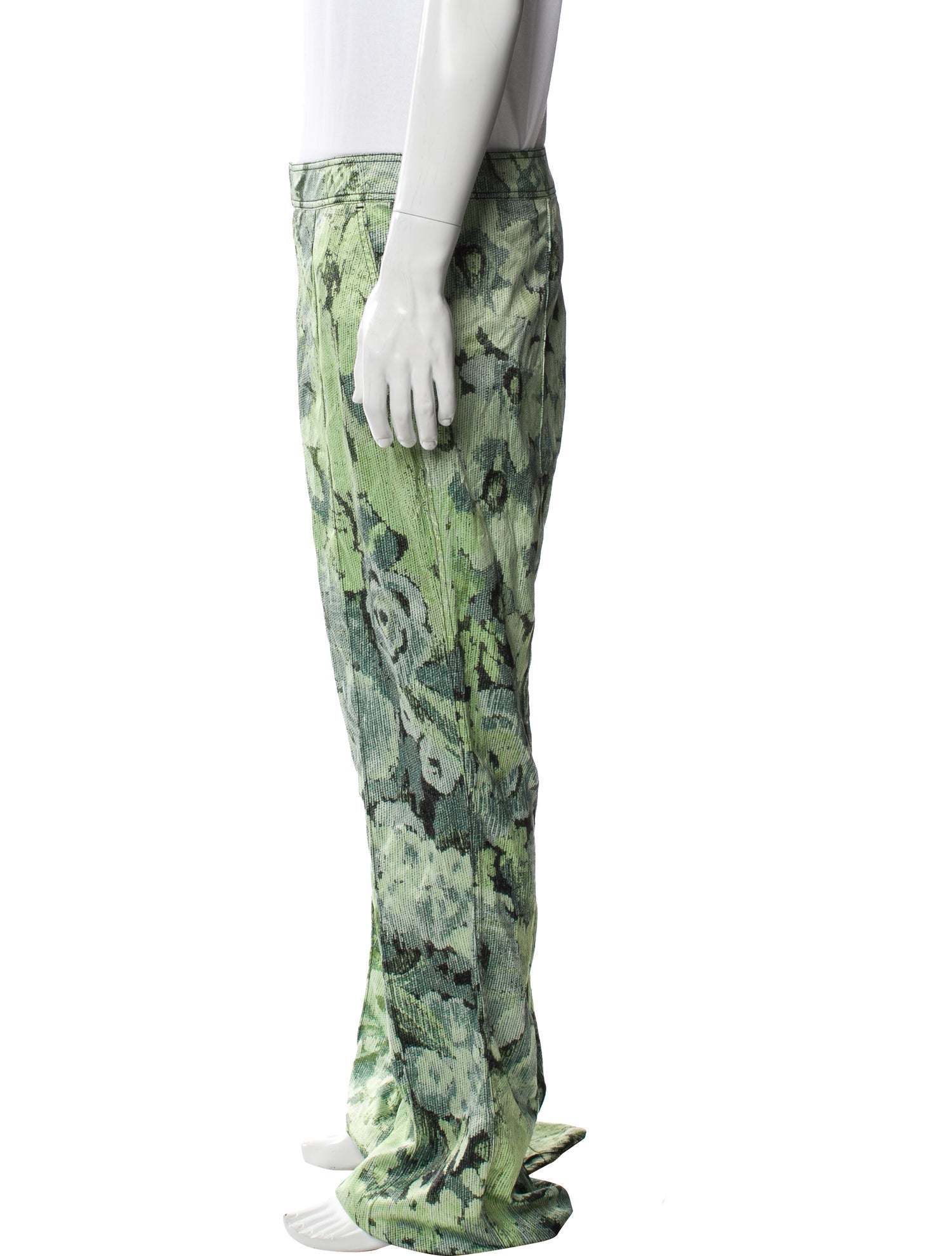 Ganni Floral Print Cargo Pants