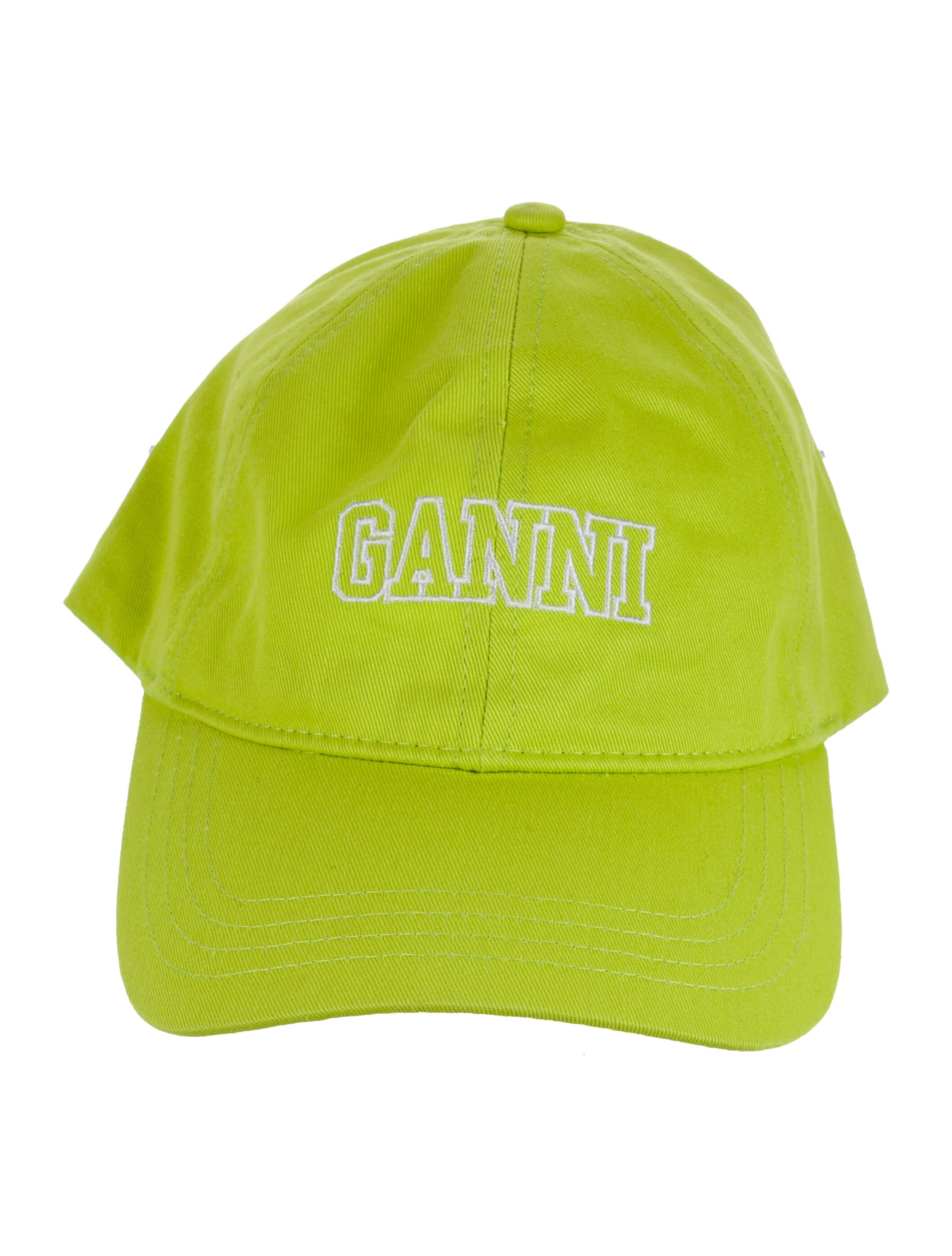 Ganni Embroidered Logo Baseball Cap