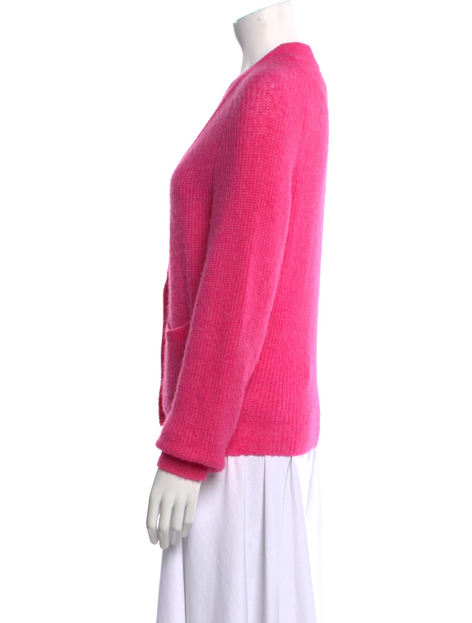 Ganni Alpaca V-Neck Sweater