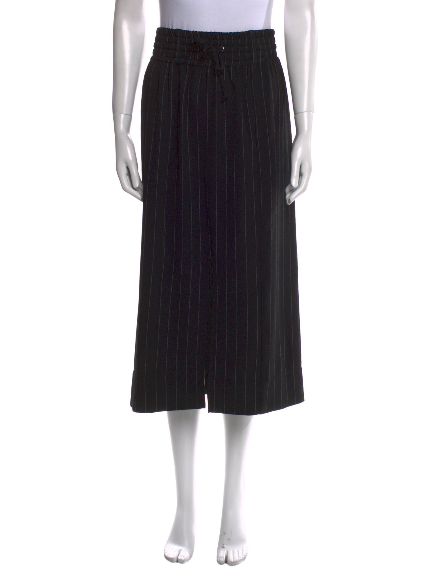 Ganni Striped Midi Length Skirt